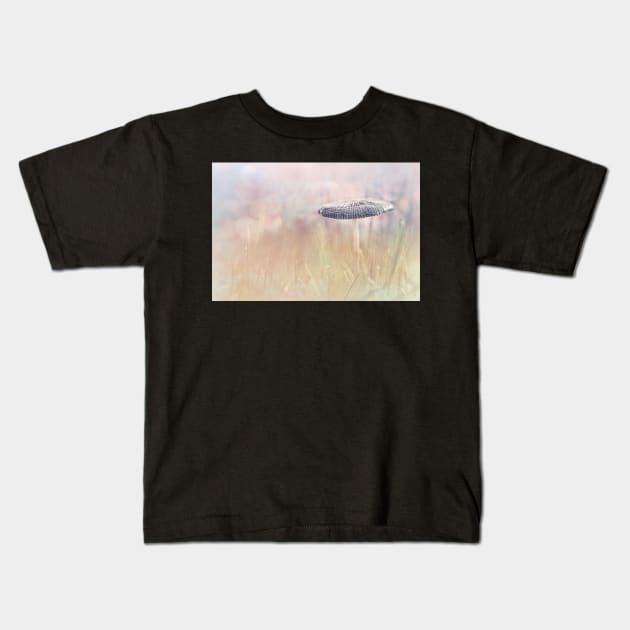 Lonely Mushroom Kids T-Shirt by BobDaalder